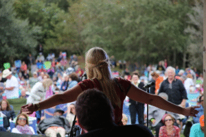 Outdoor concerts and fall festivals are the perfect time of year to enjoy activities.